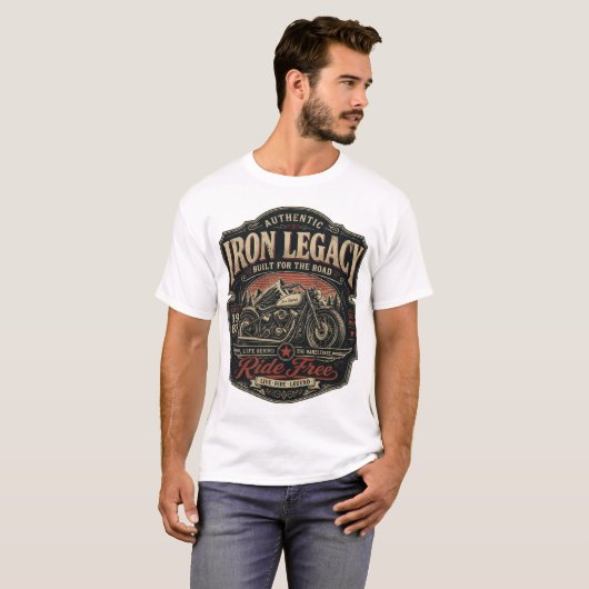 バイク Tシャツ (正面フル)