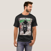 バイク Tシャツ レンガの壁 カスタム グラフィティ (正面フル)