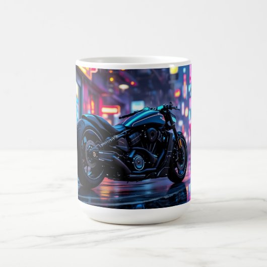 バイク Vツイン コーヒーマグカップ (中央)