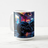 バイク Vツイン コーヒーマグカップ (正面左)