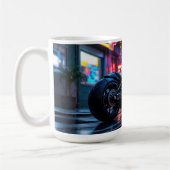 バイク Vツイン コーヒーマグカップ (左)