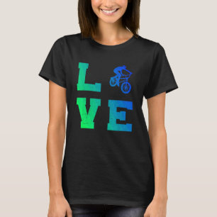 バイクBmx自転車メンズウィメンズBmxサイクリング Tシャツ
