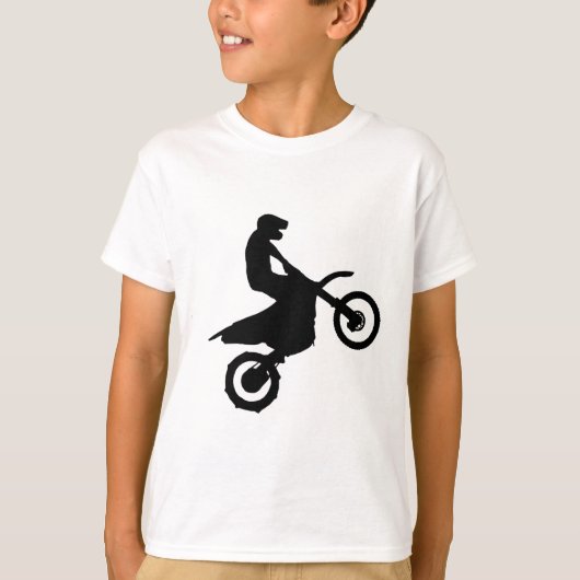 バイクSilhouette.png Tシャツ (正面)