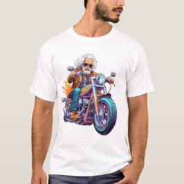 バイクTシャツのおじいちゃん Tシャツ