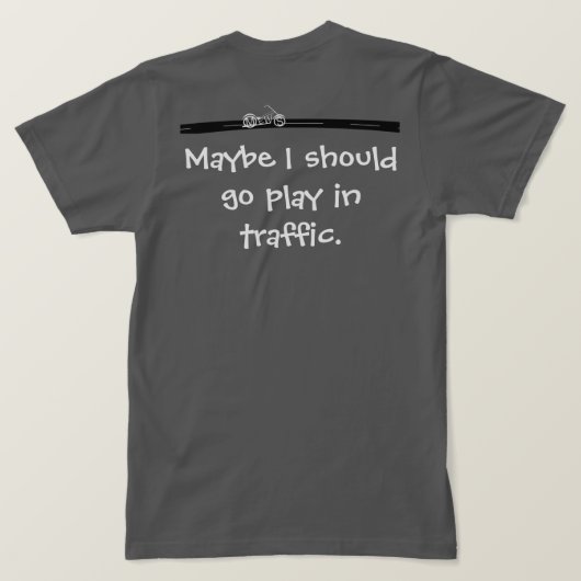 バイクTシャツ Tシャツ (デザイン裏面)