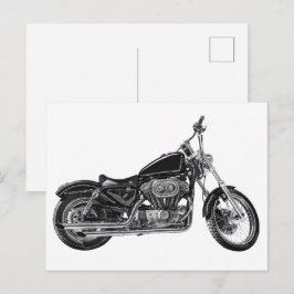 バイクV ポストカード