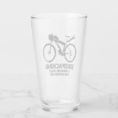 バイケパッキランニングングは大人遠くに向け製品 タンブラーグラス (裏面)