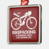 バイケパッキランニングングは大人遠くに向け製品 メタルオーナメント (左)