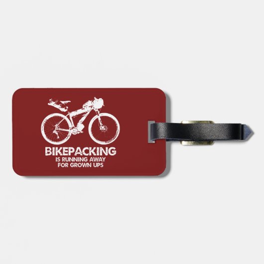 バイケパッキランニングングは大人遠くに向け製品 ラゲッジタグ (裏面横)