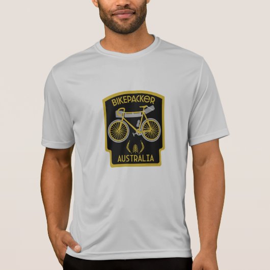 バイケパッキング・オーストラリア Tシャツ (正面)