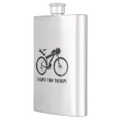 バイケパッキング、セラピーより安い フラスク (左)