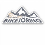 バイケージリング、犬の引っ張り、犬と屋外スポーツ シール (正面)