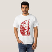 バイコヌール宇宙基地 Tシャツ (正面フル)