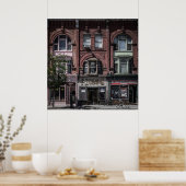 バイゴネスと美容師とバファロス3色 ポスター (キッチン)