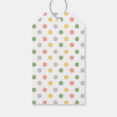 バイサイクリングバルーンゾウパーソナライズされたギフトラベル ギフトタグ (裏面)