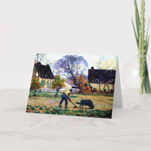 バイサン=ポール・クラレンス・ガニョン秋シーン、 カード (正面)