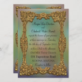 バイザシーガラ結婚式招待状 招待状 (正面/裏面)