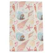 バイザシーシリーズデザイン10 ミディアムペーパーバッグ (正面)