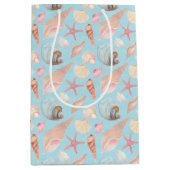 バイザシーシリーズデザイン9 ミディアムペーパーバッグ (正面)