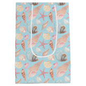 バイザシーシリーズデザイン9 ミディアムペーパーバッグ (裏面)