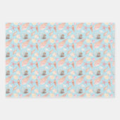 バイザシーシリーズデザイン ラッピングペーパーシート (正面2)