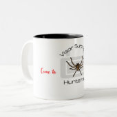 バイザーのサプライズ – マグカップ (正面左)