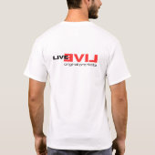 バイザーのサプライズ Tシャツ (裏面)
