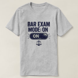 バイザー試験モード有効 ヴィンテージ ロースクールデザイン Tシャツ