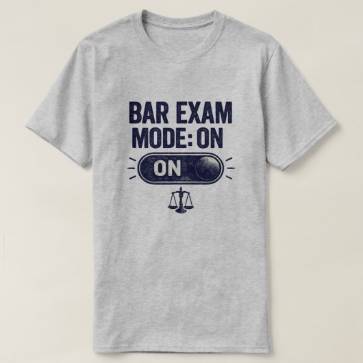 バイザー試験モード有効 ヴィンテージ ロースクールデザイン Tシャツ (デザイン正面)