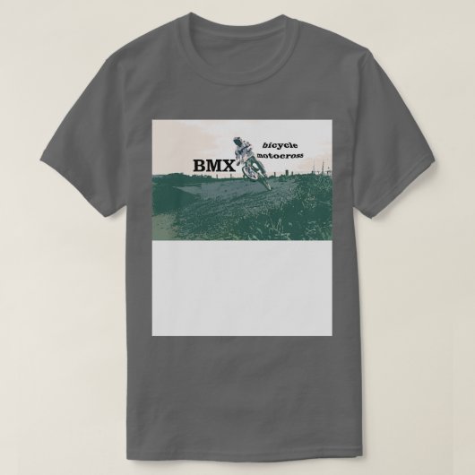 バイシクルモトクロス Tシャツ (デザイン正面)