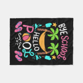 バイスクールビーチTボールティーハンモック フリースブランケット (正面(横))