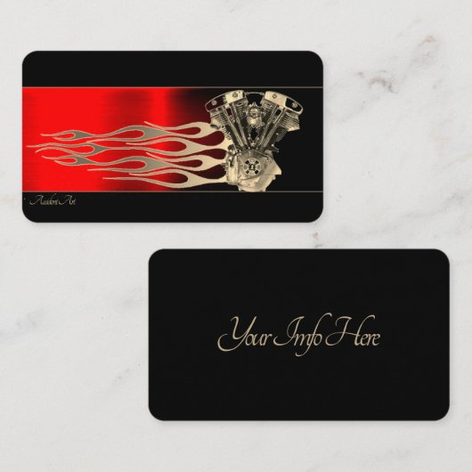 バイスタイリッシュク名刺 名刺 (正面/裏面)