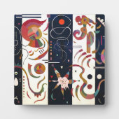 バイストライプのワシリー・カンディンスキー フォトプラーク (正面)