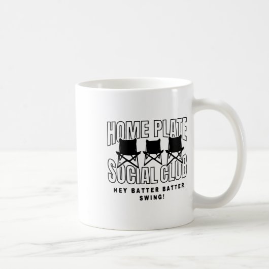 バイスビルファンホームプレートソーシャルクラブゲームデイメンズ コーヒーマグカップ (右)