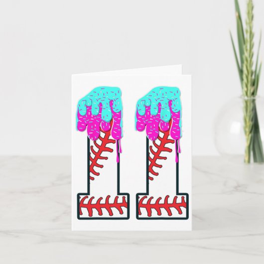 バイズビールドリップ11歳11誕生日ボディージャージー カード (正面)