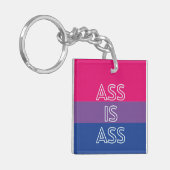 バイセクシおもしろいアルキーチェーン キーホルダー (正面左)