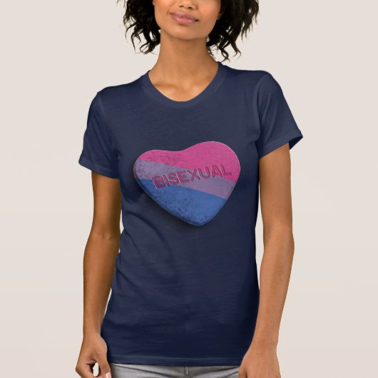 バイセクシャルキャンディー.png tシャツ (正面)