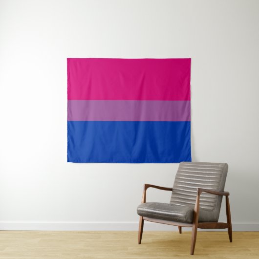バイセクシャルフラグ 50 x 60 タペストリー (インサイチュ(横))