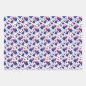 バイセクシャルプライドキャット – Be Yourself ラッピングペーパーシート (正面3)