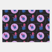 バイセクシャルプライドキャット – Be Yourself ラッピングペーパーシート (正面2)