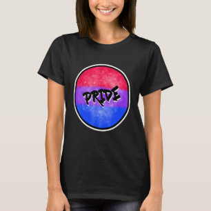 バイセクシャルプライドレインボーバイセクシャルフラッグLgbtゲイ Tシャツ