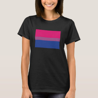 バイセクシャルプライド誇りを持ったフラッグBisexuality Bi Love LGBT Tシャツ