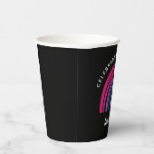 バイセクシャルプライド　多様性を祝う 愛は愛 紙コップ (右)