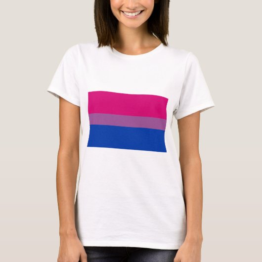 バイセクシャルプライド Tシャツ (正面)