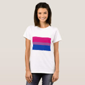 バイセクシャルプライド Tシャツ (正面フル)