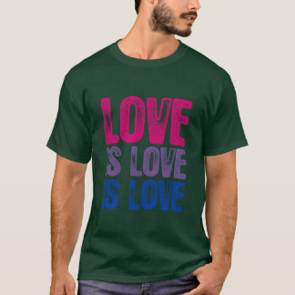 バイセクシャルラブはラブはラブファミリー Tシャツ