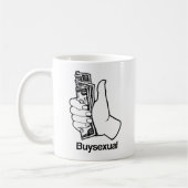 バイセクシャル コーヒーマグカップ (左)