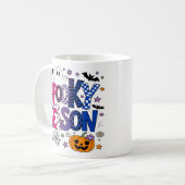 バイセクシャル スプーキーシーズン ハロウィン コーヒーマグカップ (正面左)