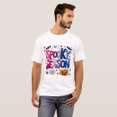 バイセクシャル スプーキーシーズン ハロウィン Tシャツ (正面フル)