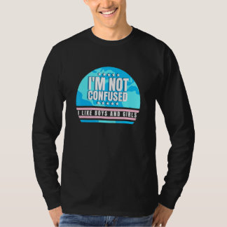 バイセクシャル トランスジェンダー LGBTQ バイセクシュアル トランスジェンダー Bi Ga Tシャツ